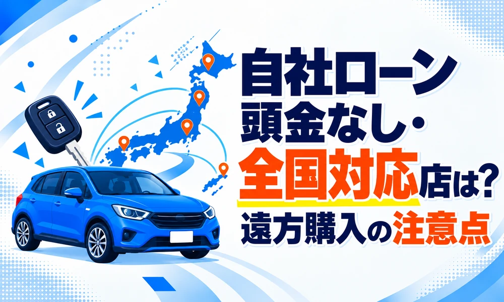 自社ローン頭金なし 全国対応