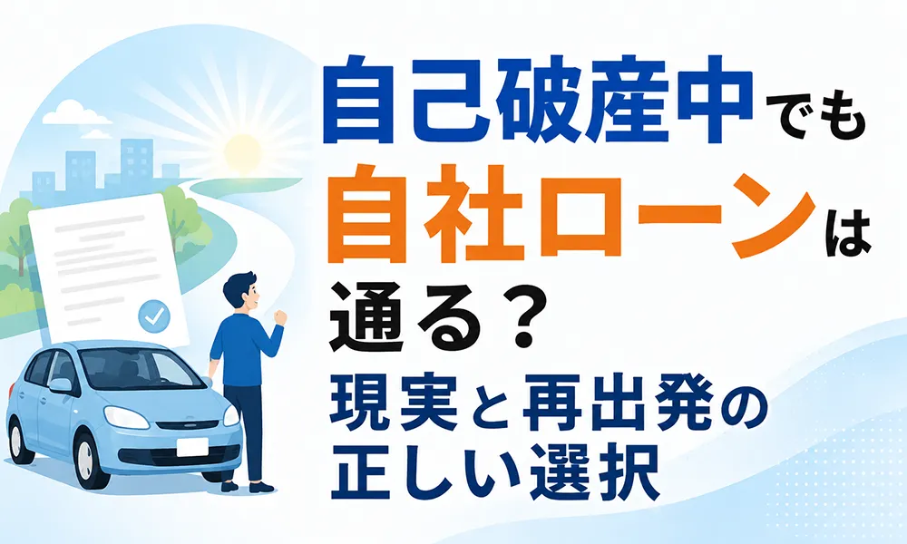 >自己破産中でも自社ローンは通る?現実と再出発の正しい選択