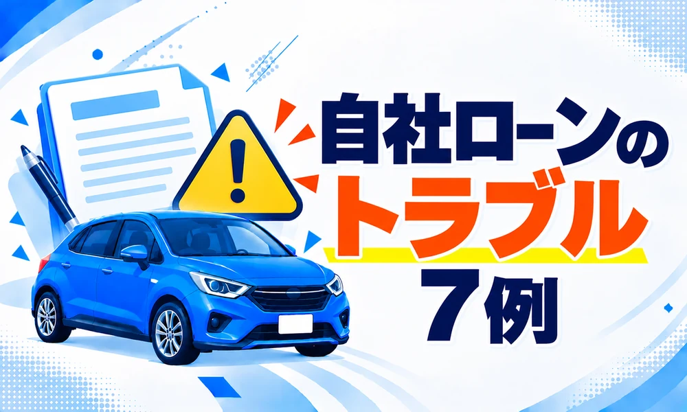 >自社ローンのトラブル7例｜契約前の防止策と対処法