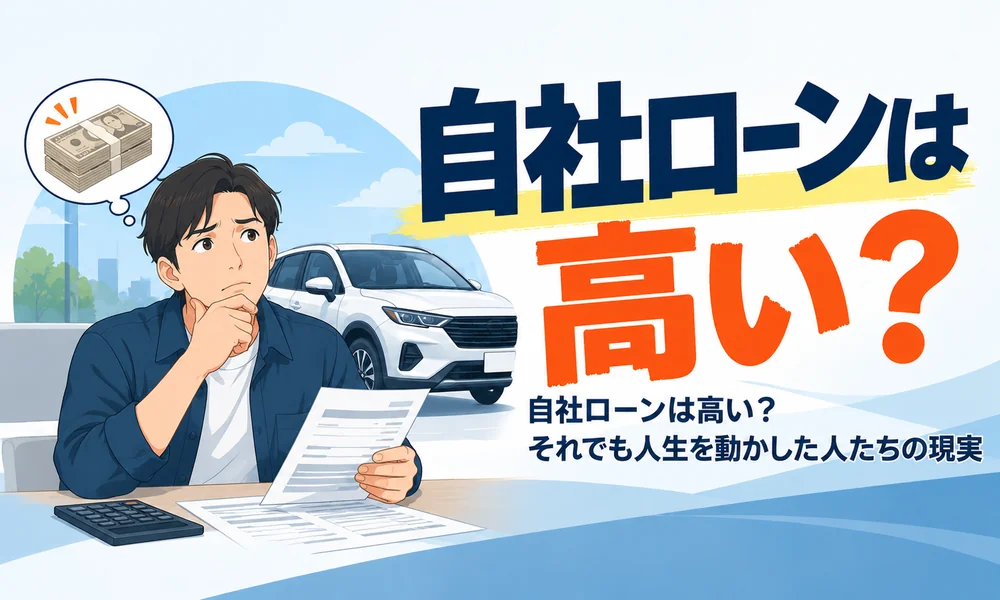 >自社ローンは高い？それでも人生を動かした人たちの現実
